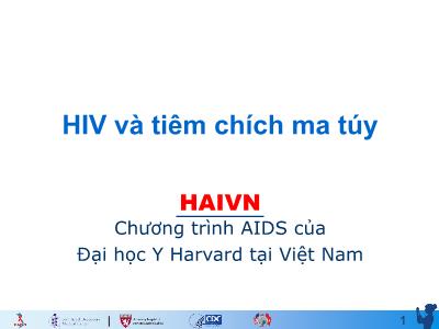 HIV và tiêm chích ma túy