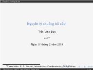 Nguyên lý chuồng bồ câu - Trần Vĩnh Đức