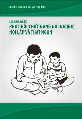 Tài liệu Phục hồi chức năng nói ngọng, nói lắp và thất ngôn