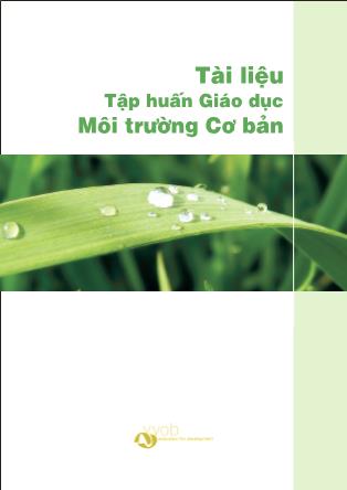 Tập huấn Giáo dục môi trường cơ bản - Chủ đề 1: Biến đổi khí hậu