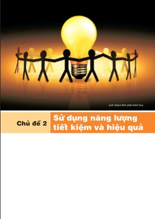 Tập huấn Giáo dục môi trường cơ bản - Chủ đề 2: Sử dụng năng lượng tiết kiệm và hiệu quả