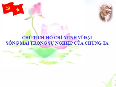 Tư tưởng đại đoàn kết trong di chúc của chủ tịch hồ chí minh