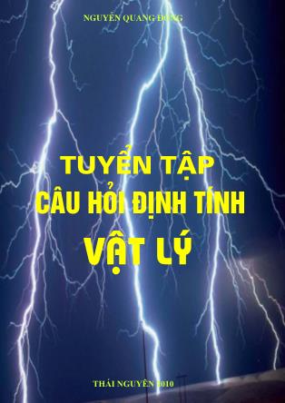 Tuyển tập Câu hỏi định tính vật lý