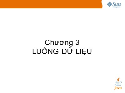 Bài giảng Luồng dữ liệu