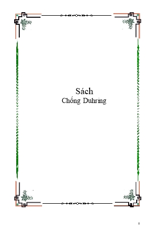 Chống Duhring