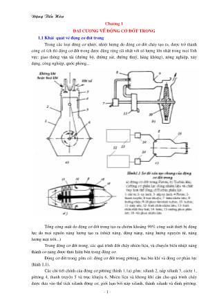 Giáo trình Nguyên lý động cơ đốt trong - Đặng Tiến Hòa