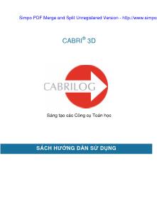 Hướng dẫn sử dụng CABRI 3D