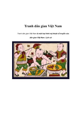 Tranh dân gian Việt Nam