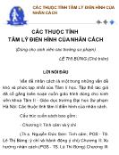 Bài giảng Các thuộc tính tâm lý điển hình của nhân cách - Lê Thị Bừng