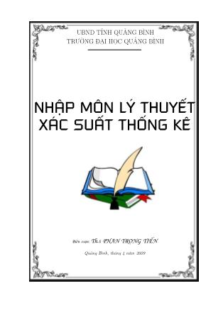 Bài giảng Nhập môn lý thuyết xác suất thống kê - Th.s Phan Trọng Tiến