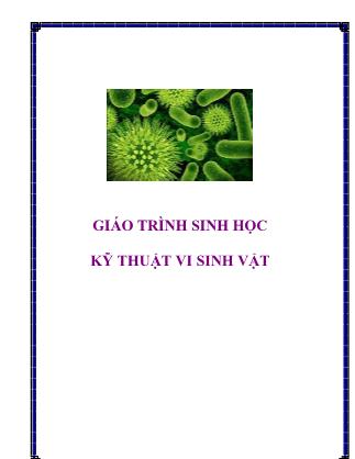 Giáo trình Sinh học kỹ thuật vi sinh vật