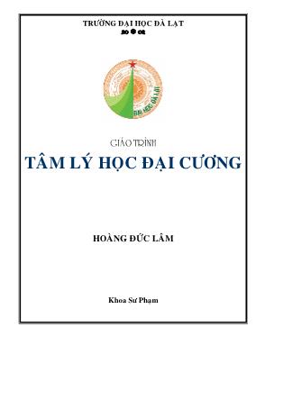 Giáo trình Tâm lý và huấn luyện cơ cấu và năng động - Hoàng Đức Lâm