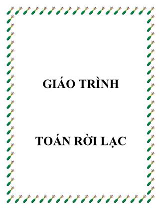 Giáo trình Toán rời lạc