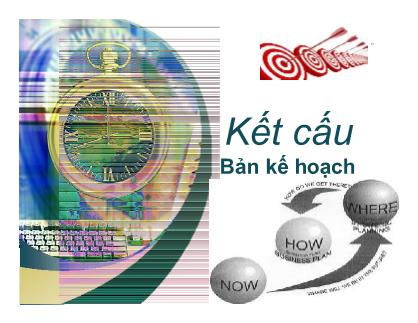 Phác thảo bản Kế hoạch Kinh doanh