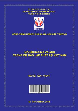 Báo cáo Mô hình ARIMA và ANN trong dự báo lạm phát tại Việt Nam (Phần 1)