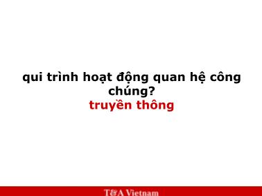 Căn bản về truyền thông