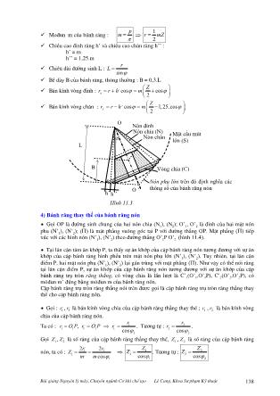 Bài giảng Nguyên lý máy - Lê Cung (Phần 9)