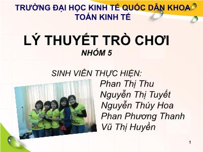 Bài tập nhóm: Bài toán phân chia liên tiếp (Sequential Bargaining)