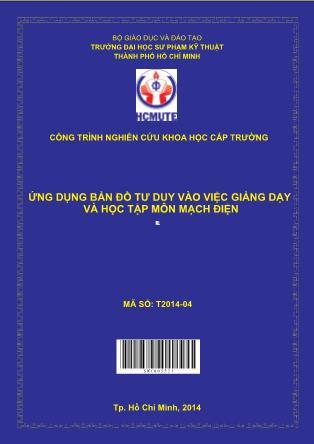 Báo cáo Ứng dụng bản đồ tư duy vào việc giảng dạy và học tập môn mạch điện (Phần 1)