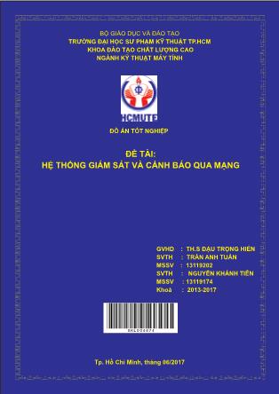 Đồ án Hệ thống giám sát và cảnh báo qua mạng (Phần 1)