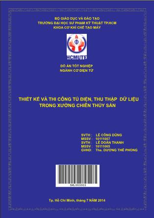 Đồ án Thiết kế và thi công tủ điện, thu thập dữ liệu trong xưởng chiên thủy sản (Phần 1)