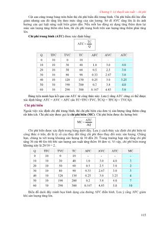 Giáo trình Kinh tế học vi mô - PGS. TS. Lê Thế Giới (Phần 6)