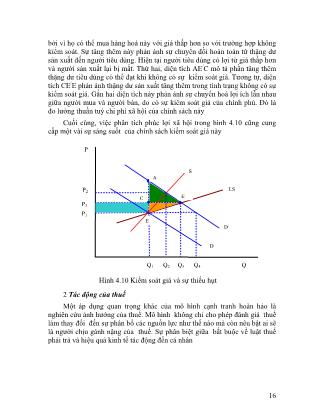 Giáo trình Kinh tế học vi mô (Phần 9)