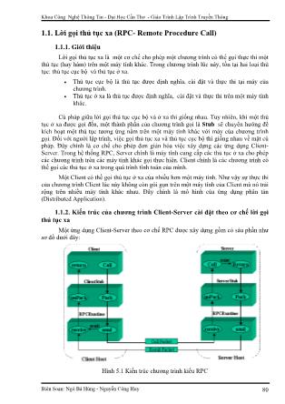 Giáo trình Lập trình truyền thông (Phần 9)