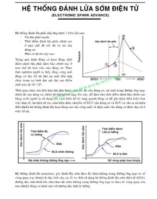 Hệ thống đánh lửa sớm điện tử (Electronic Spark Advance)