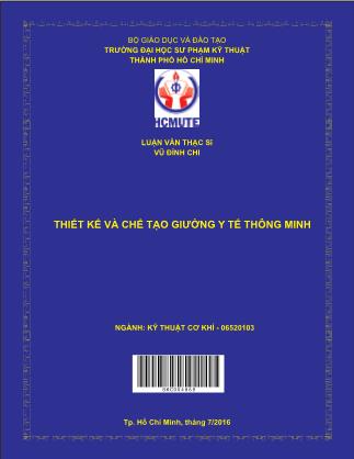 Luận văn Thiết kế và chế tạo giường y tế thông minh (Phần 1)