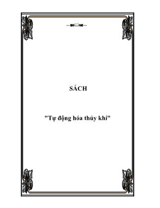 Bài giảng Tự động hóa thủy-Khí - Bùi Tuấn Anh
