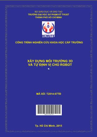 Báo cáo Xây dựng môi trường 3D và tự định vị cho robot (Phần 1)