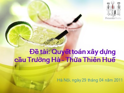Đề tài Quyết toán xây dựng cầu Trường Hà – Thừa Thiên Huế