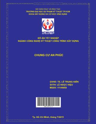 Đồ án Chung cư An Phúc (Phần 1)