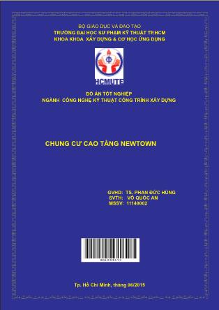 Đồ án Chung cư cao tầng Newtown - Võ Quốc An (Phần 1)