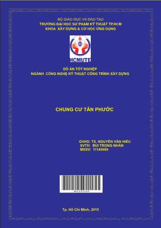 Đồ án Chung cư Tân Phước - Bùi Trọng Nhân (Phần 1)