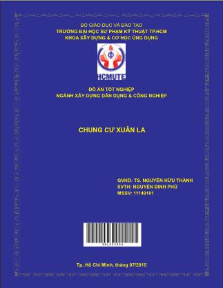 Đồ án Chung cư Xuân La (Phần 1)