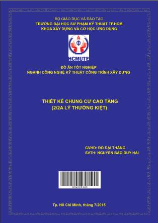 Đồ án Thiết kế chung cư cao tầng (2/2A Lý Thường Kiệt) (Phần 1)
