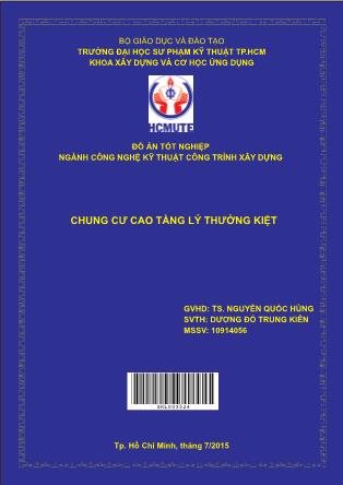 Đồ án Thiết kế chung cư cao tầng Lý Thường Kiệt - Dương Đỗ Trung Kiên (Phần 1)