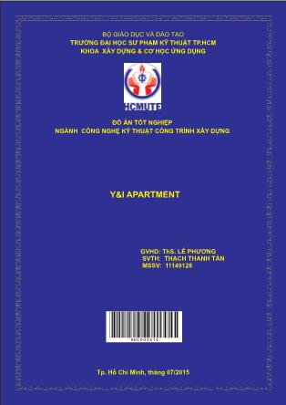 Đồ án Y&I APARTMENT (Phần 1)