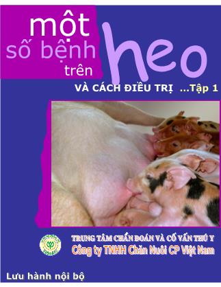 Một số bệnh trên heo và cách điều trị