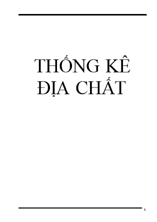 Thống kê địa chất