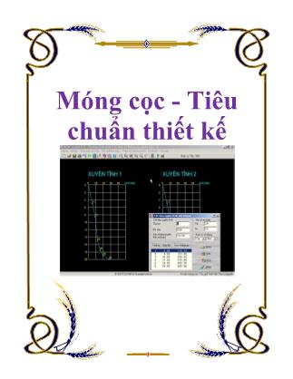 Tiêu chuẩn xây dựng: Móng cọc-Tiêu chuẩn thiết kế