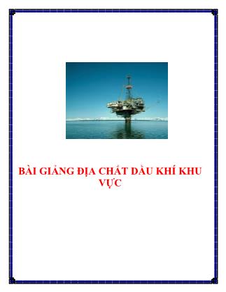 Bài giảng Địa chất dầu khí khu vực