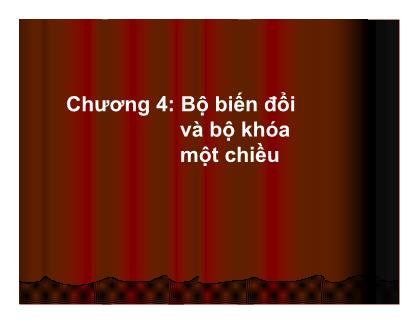 Bài giảng Điện tử công suất (Phần 3)
