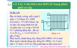 Bài giảng Thiết kế hệ thống điện (Phần 4)