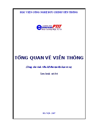 Bài giảng Tổng quan về viễn thông