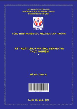 Báo cáo Kỹ thuật linux virtual server và thực nghiệm (Phần 1)