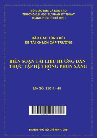 Đề tài Biên soạn tài liệu hướng dẫn thực tập hệ thống phun xăng (Phần 1)