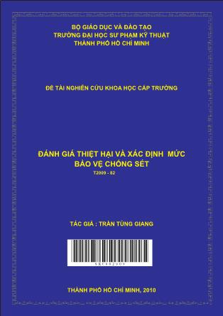 Đề tài Đánh giá thiệt hại và xác định mức bảo vệ chống sét (Phần 1)